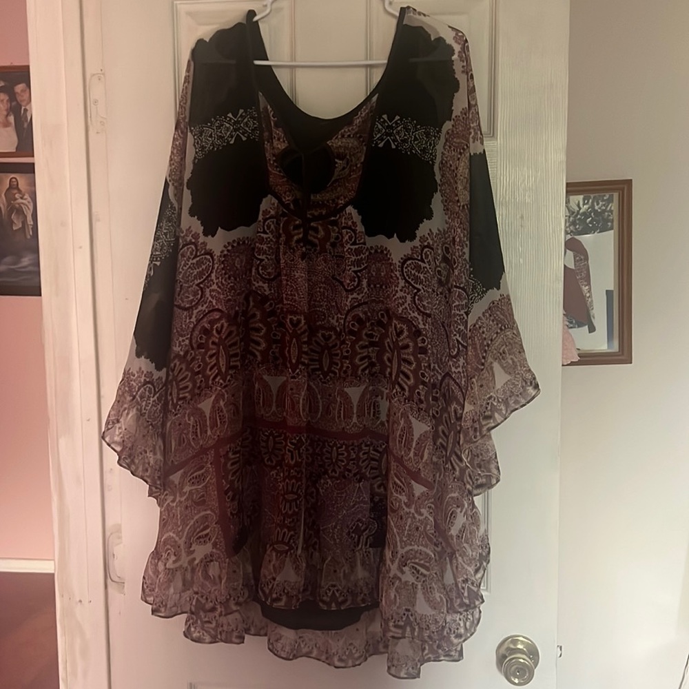 hippie free people flowy dress